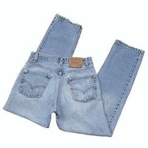 VTG Men’s Levis 505 Straight Regular Fit Sz 31/30 Distressed from Year 2000 Y2K